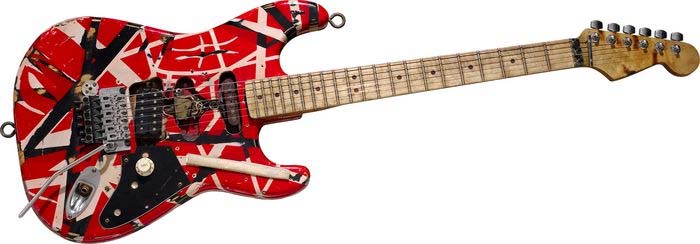 Super Strat Frankenstein Van Halen